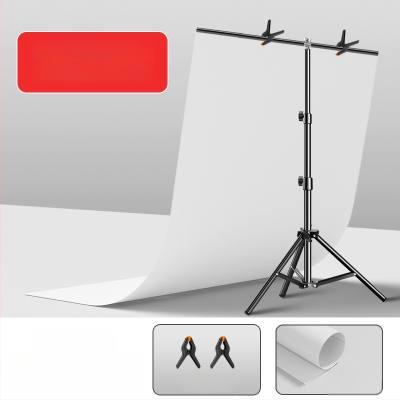 PVC fona plāksne ar matētu virsmu, ūdensizturīga produktu fotografēšanai, ar T stiprinājumu