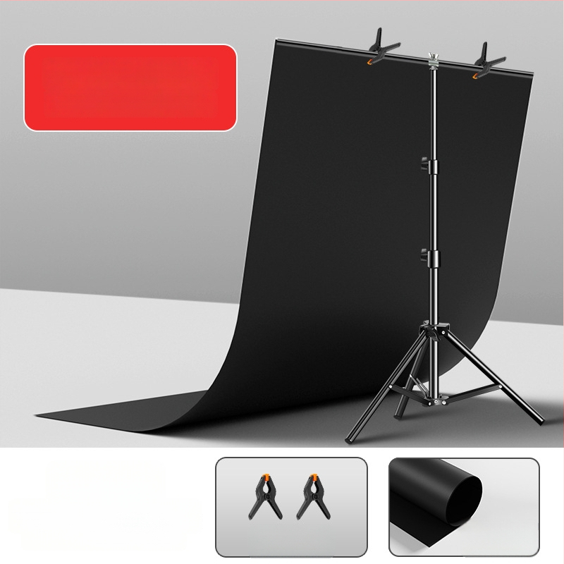 PVC fona plāksne ar matētu virsmu, ūdensizturīga produktu fotografēšanai, ar T stiprinājumu