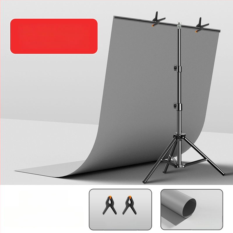 PVC fona plāksne ar matētu virsmu, ūdensizturīga produktu fotografēšanai, ar T stiprinājumu
