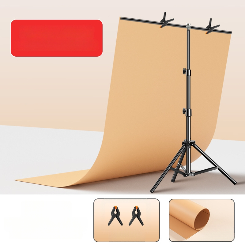 PVC fona plāksne ar matētu virsmu, ūdensizturīga produktu fotografēšanai, ar T stiprinājumu