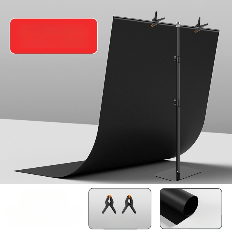 PVC fona plāksne ar matētu virsmu, ūdensizturīga produktu fotografēšanai, ar T stiprinājumu