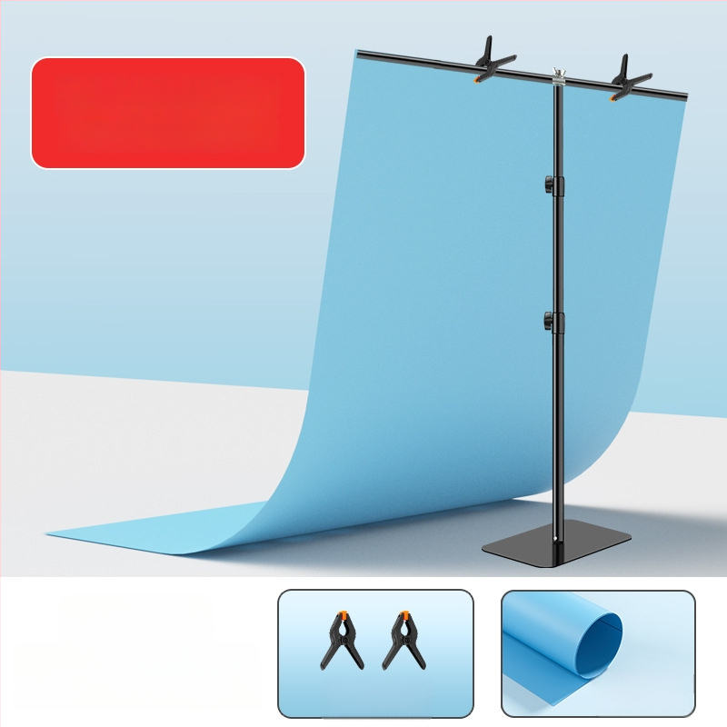 PVC fona plāksne ar matētu virsmu, ūdensizturīga produktu fotografēšanai, ar T stiprinājumu