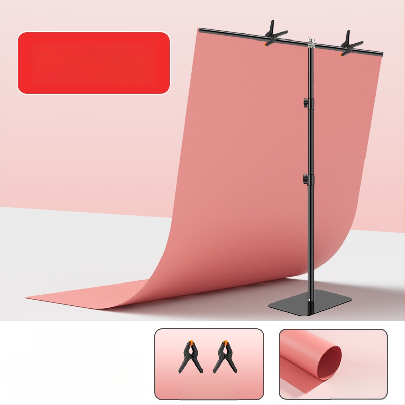 PVC fona plāksne ar matētu virsmu, ūdensizturīga produktu fotografēšanai, ar T stiprinājumu