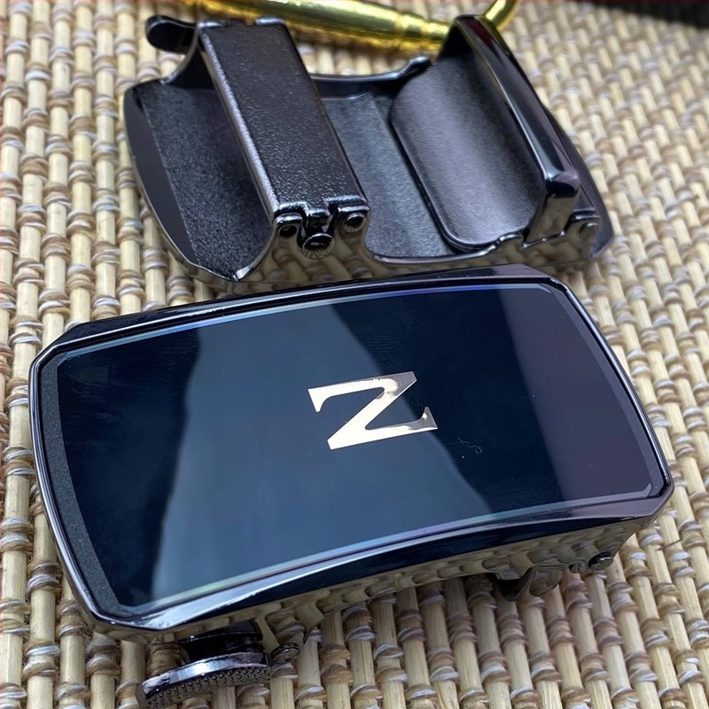 Αυτόματη πόρπη ζώνης – κράμα ψευδαργύρου, ορθογώνιο σχήμα, μοτίβο με γράμματα, στυλ ανάπαυσης, για εξωτερικές δραστηριότητες