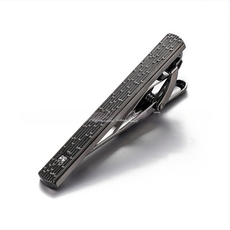 Σετ μανσέτων από χαλκό, ανδρικού γεωμετρικού σχεδιασμού, ενθέτοι κρύσταλλοι