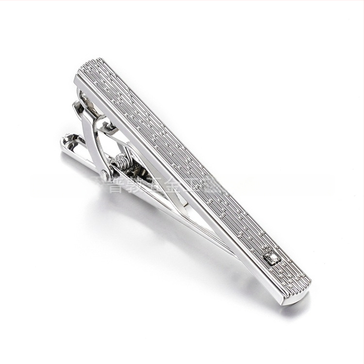 Σετ μανσέτων από χαλκό, ανδρικού γεωμετρικού σχεδιασμού, ενθέτοι κρύσταλλοι