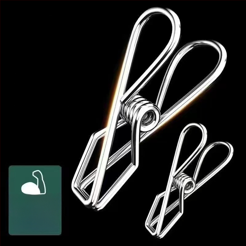 Ατσάλινο κλιπ για στέγνωμα, κρεμάστρα πολυλειτουργική αποθήκευσης για κάλτσες και ρούχα, Μοντέλο 009, πτυσσόμενο