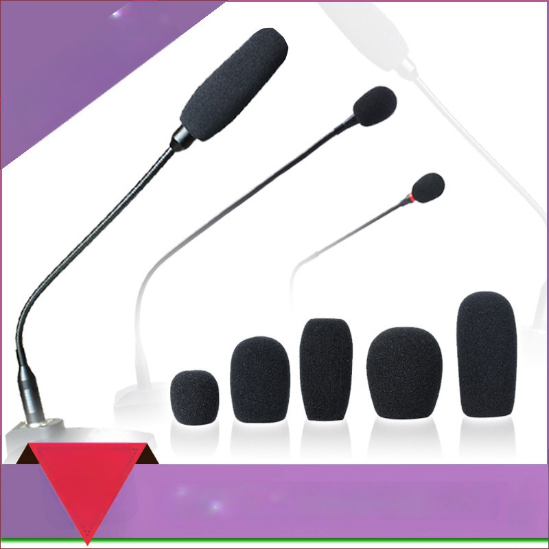 Gooseneck konferences mikrofonam sūklis vāciņš, modelis M00001, pielāgojams, savietojams ar vadāmiem un bezvadu konferenču mikrofoniem, no iSKRRIB