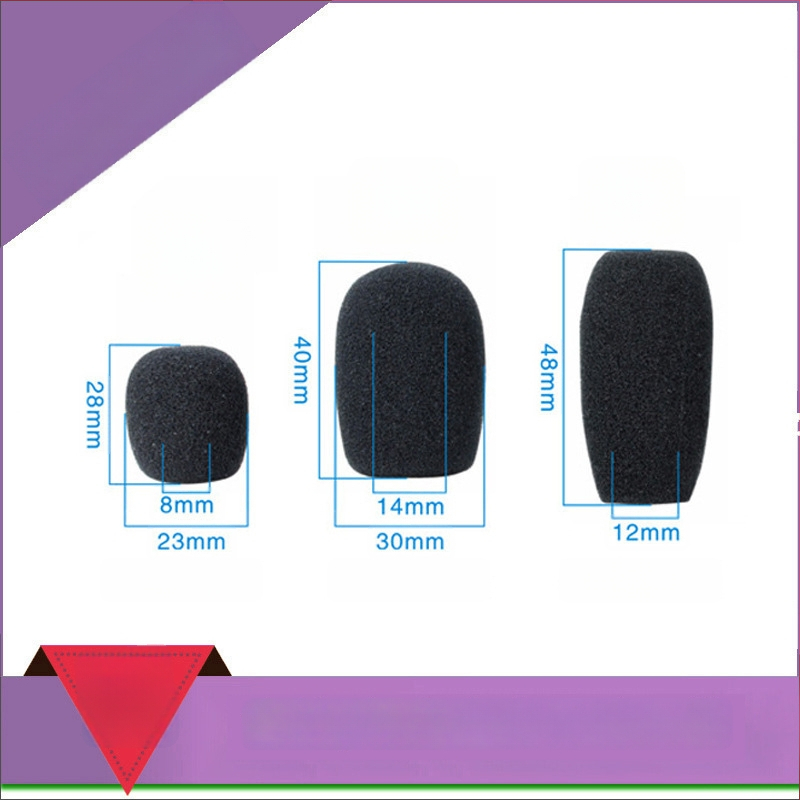 Gooseneck konferences mikrofonam sūklis vāciņš, modelis M00001, pielāgojams, savietojams ar vadāmiem un bezvadu konferenču mikrofoniem, no iSKRRIB