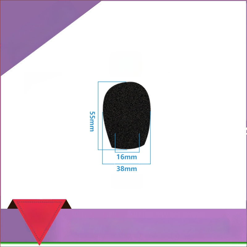 Gooseneck konferences mikrofonam sūklis vāciņš, modelis M00001, pielāgojams, savietojams ar vadāmiem un bezvadu konferenču mikrofoniem, no iSKRRIB
