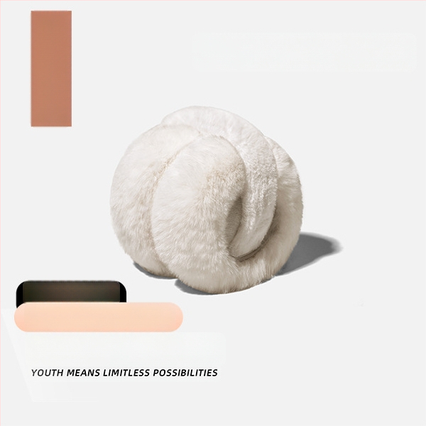 Unisex κουκούλες για τα αυτιά από γούνα κουνελιού - πτυσσόμενες, ζεστές για ενήλικες, εξωτερική χρήση τον χειμώνα