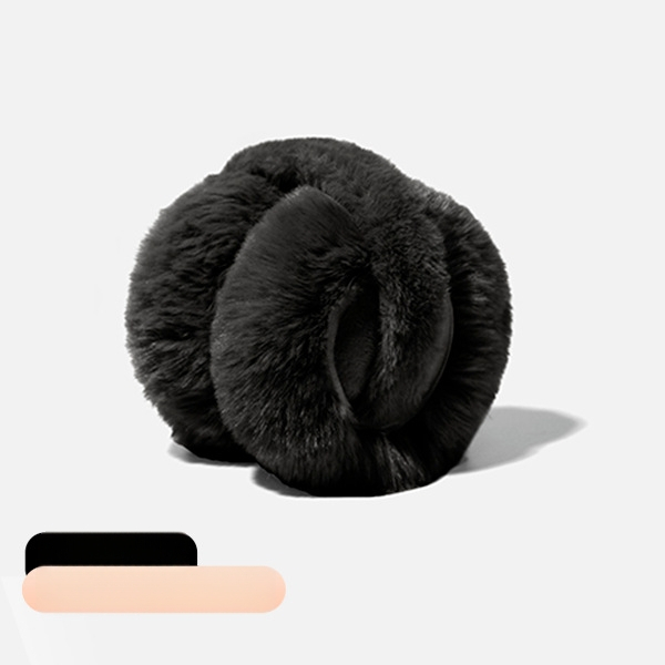 Unisex κουκούλες για τα αυτιά από γούνα κουνελιού - πτυσσόμενες, ζεστές για ενήλικες, εξωτερική χρήση τον χειμώνα