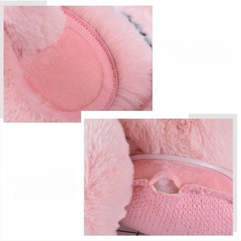 Ακουστικά αυτιών από γούνα – Cartoon σχέδιο, Unisex, για Χειμώνα/Φθινόπωρο, ζεστή προστασία από τον άνεμο