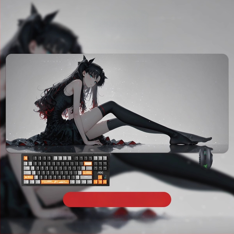 Подложка за бюро — гумена повърхност, анти-слип, печат с топлинен трансфер, OEM и персонализиране, възможност за печат на лого