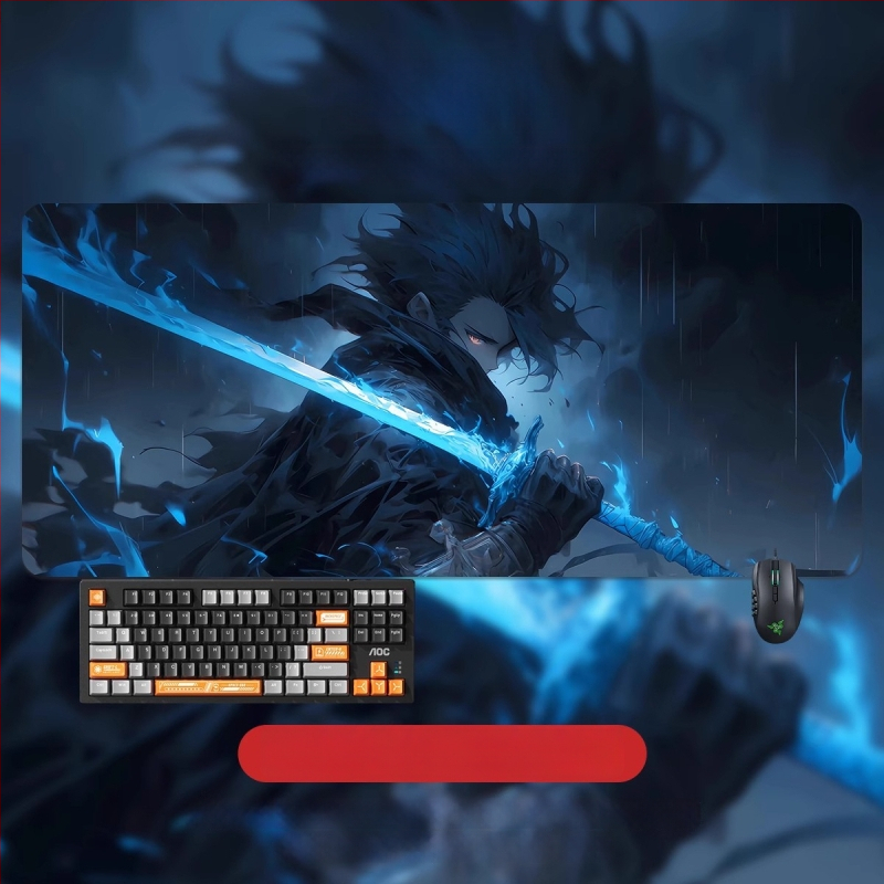 Подложка за бюро — гумена повърхност, анти-слип, печат с топлинен трансфер, OEM и персонализиране, възможност за печат на лого