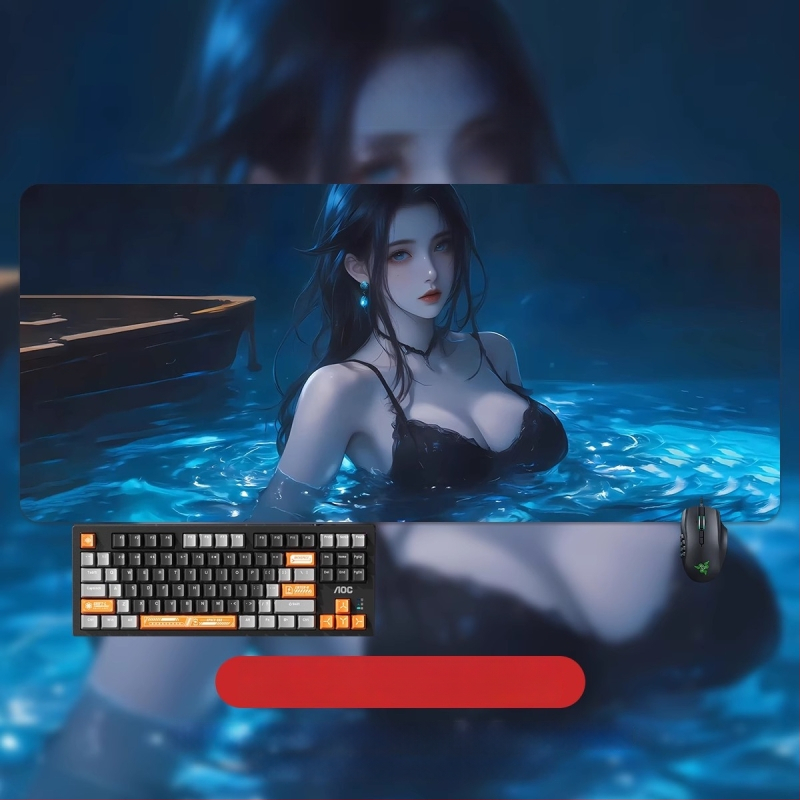 Подложка за бюро — гумена повърхност, анти-слип, печат с топлинен трансфер, OEM и персонализиране, възможност за печат на лого