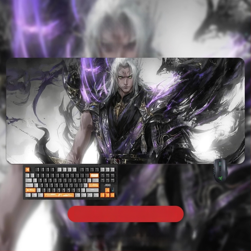 Подложка за бюро — гумена повърхност, анти-слип, печат с топлинен трансфер, OEM и персонализиране, възможност за печат на лого