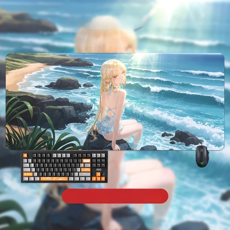 Подложка за бюро — гумена повърхност, анти-слип, печат с топлинен трансфер, OEM и персонализиране, възможност за печат на лого