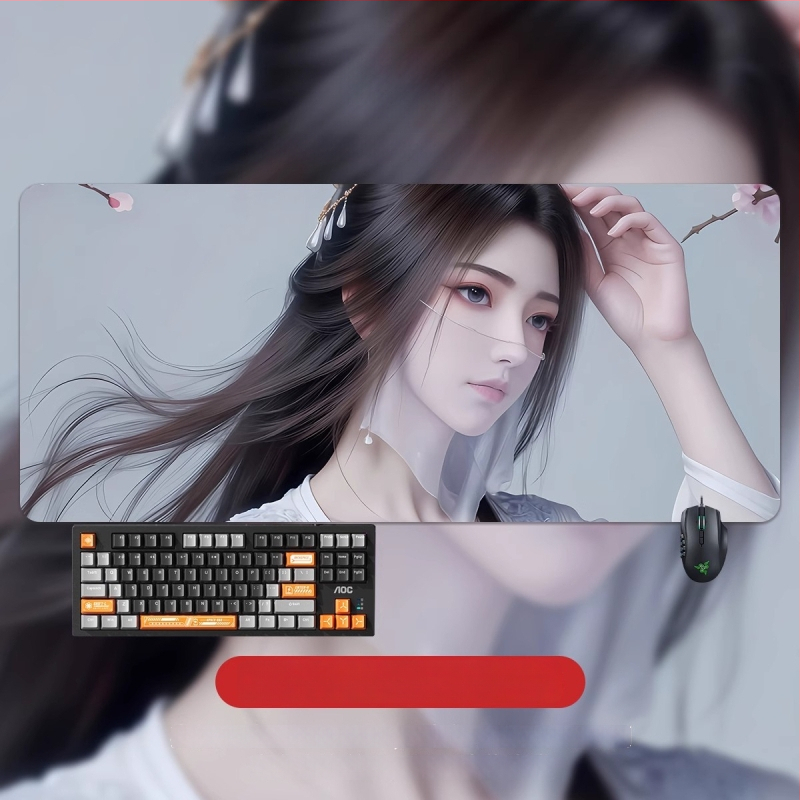 Подложка за бюро — гумена повърхност, анти-слип, печат с топлинен трансфер, OEM и персонализиране, възможност за печат на лого