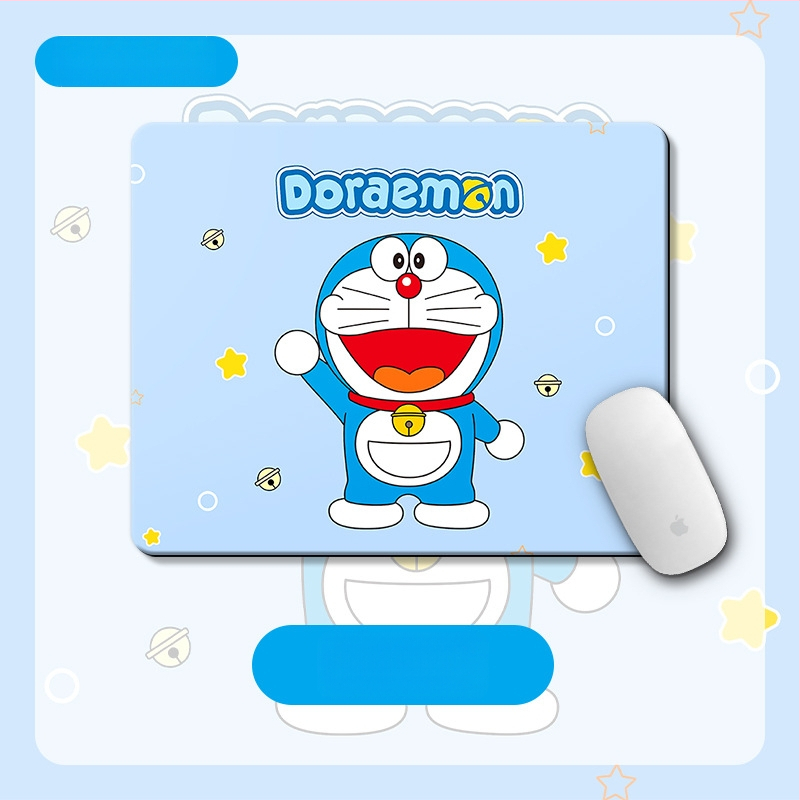 Малка подложка – квадратна подложка, естествена гума, анти-плъзгане, термопечат, офисен настолен мат