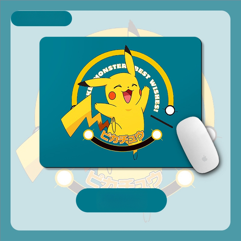 Малка подложка – квадратна подложка, естествена гума, анти-плъзгане, термопечат, офисен настолен мат