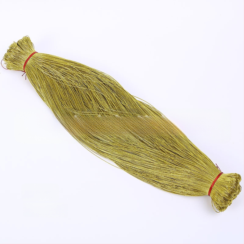 Metalinė siūlė, 8 gijų pluoštas, apvali, poliesteris, skirta pakabinamoms etiketėms ir dovanų įvyniojimui, blizganti