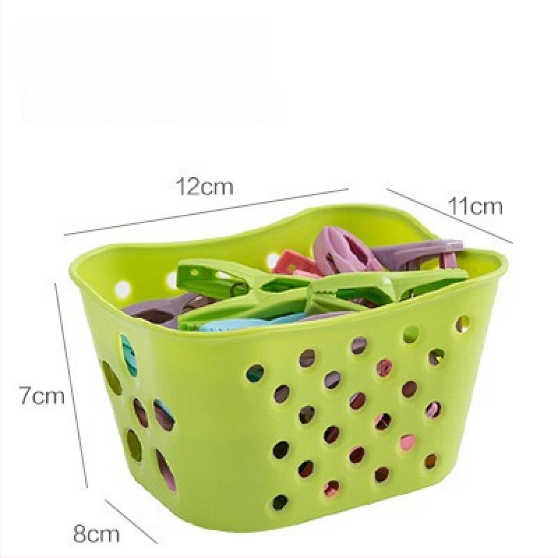 Σετ 30 πλαστικά κλιπ στέγνωσης με καλάθι αποθήκευσης, κατάλληλα για παπλώματα, εσώρουχα, κάλτσες, πουκάμισα και παντελόνια