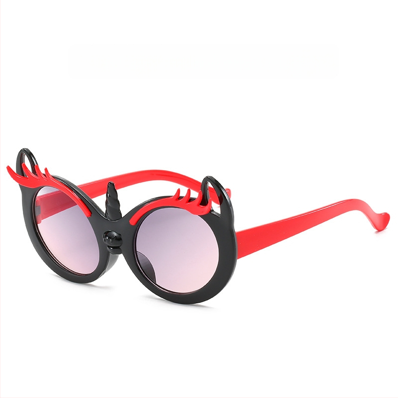 Παιδικά UV400 γυαλιά ηλίου με κυκλικό πλαίσιο και φακούς από ρητίνη – μη πολωμένα, πλήρες πλαίσιο, γλυκό κουνελίσιο στυλ