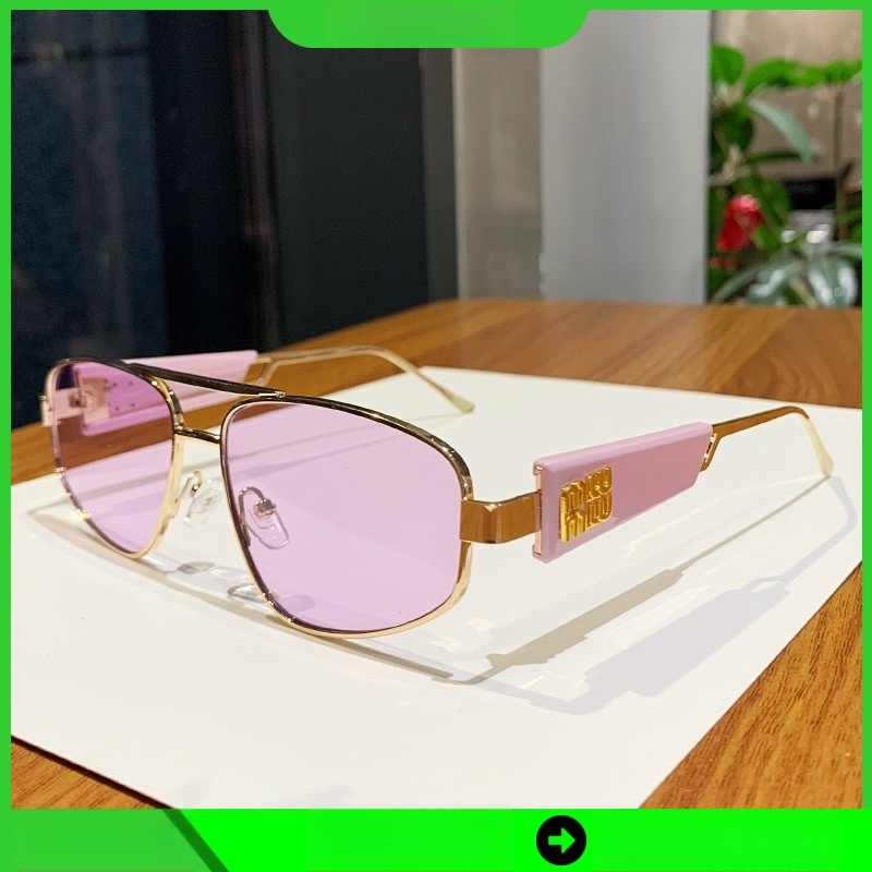 Cat-eye γυαλιά ηλίου για γυναίκες, μεταλλικό πλαίσιο με διπλό γεφύρι, φακοί AC, UV400, μη πολωτικά, πλήρες πλαίσιο, φακοί με καθρέπτη