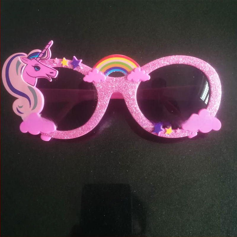 Ochelari de plastic pentru petrecere – recuzită de cosplay cu design Pegaz, proces semi-manual, personalizare disponibilă