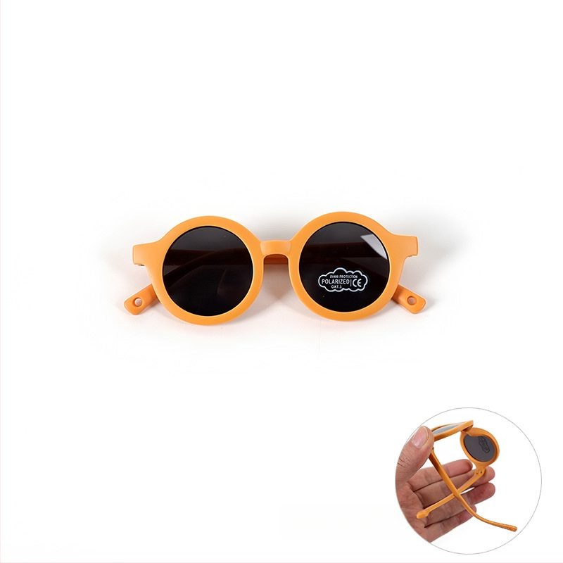 Beebi polaarid päikesekaitseprillid UV400 TAC läätsed, täisraam, TPEE raam