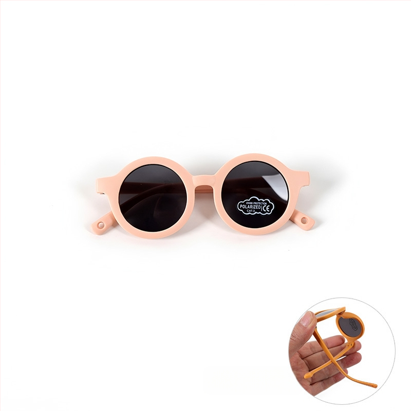 Beebi polaarid päikesekaitseprillid UV400 TAC läätsed, täisraam, TPEE raam