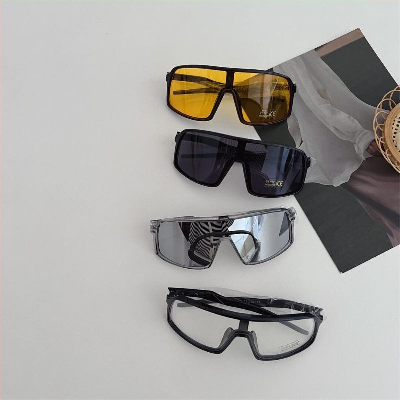 Παιδικά γυαλιά ηλίου, αθλητικό στυλ ποδηλασίας για οδήγηση (UV400 • PC φακοί • πλήρες πλαίσιο • πλαστικό πλαίσιο)