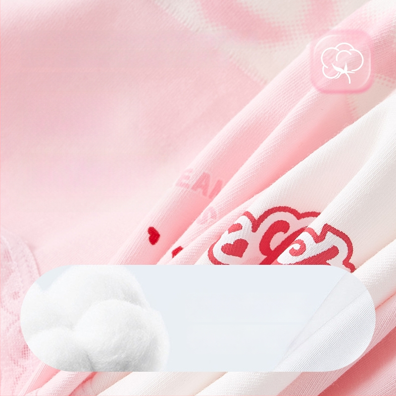 Meitenēm paredzētas kokvilnas biksītes ar augstu jostu, 95% kokvilna, klase A