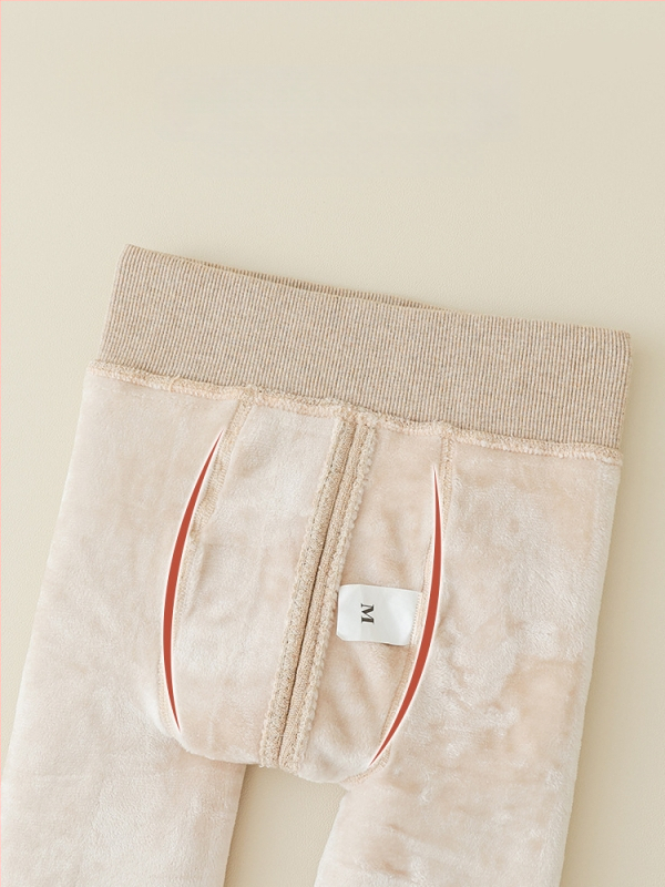 Bērnu ziemas legingi ar fleece iekšējo apdari, augsta vidukļa, garums līdz potītēm, 75% kokvilna, vecums 3–8 gadi