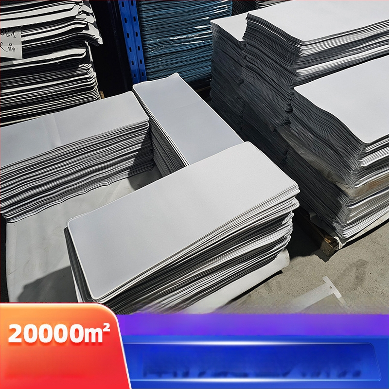 Голям подложка за мишка от естествен каучук и Jiaji плат, антиплъзгаща, термопринт, възможност за печат на лого