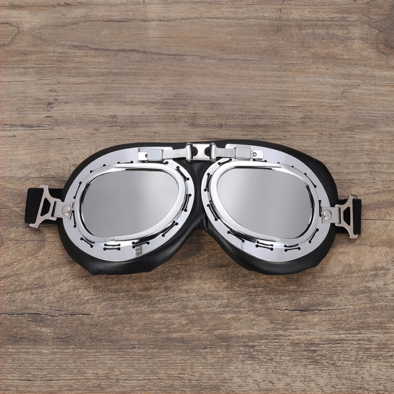 Очила за мотоциклет модел 821, PC материал, ветроустойчиви