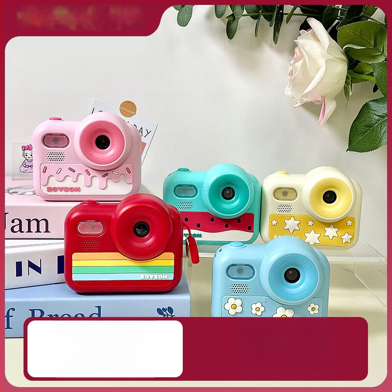 Παιδική κάμερα-παίχνιδο E-28, ψηφιακή κάμερα με ανάλυση 4800 εικονοστοιχείων, αποθήκευση SD, διάρκεια μπαταρίας 2–3 ώρες, λειτουργίες: παιχνίδια, αυτοκόλλητα φωτογραφιών, βιντεογράφηση, φίλτρα, λήψη φωτογραφιών