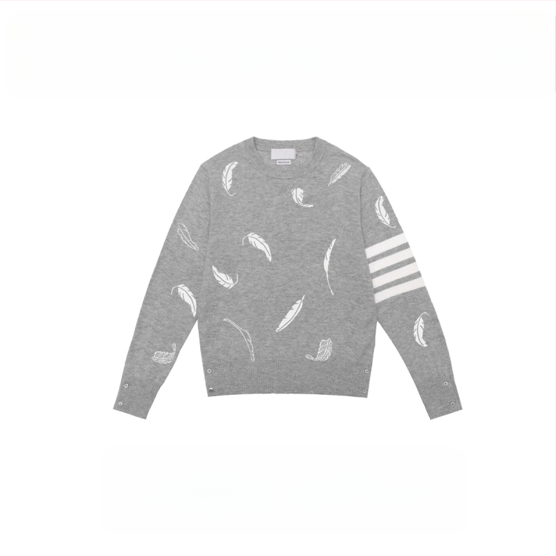 Bērnu adīts džemperis korejā stilā, garas piedurknes, apaļš kakla izgriezums, dubultā aizdare, vecuma grupa 3-8 gadi, rudens 2025, kokvilnas maisījums