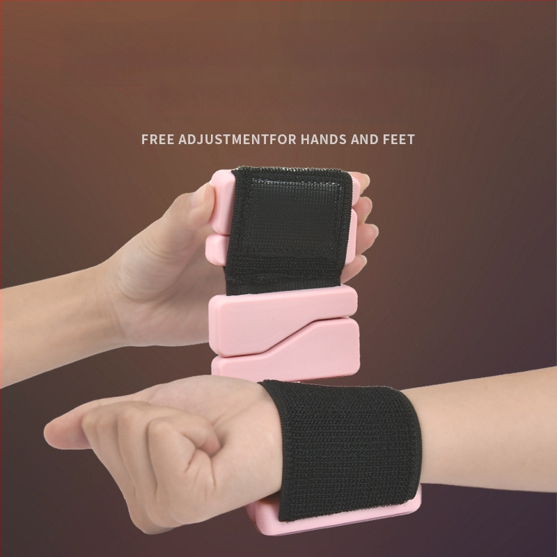 Βραχιόλι αντίστασης από σιλικόνη με μεταλλικό μπλοκ – fitness βραχιόλι καρπού Skedas
