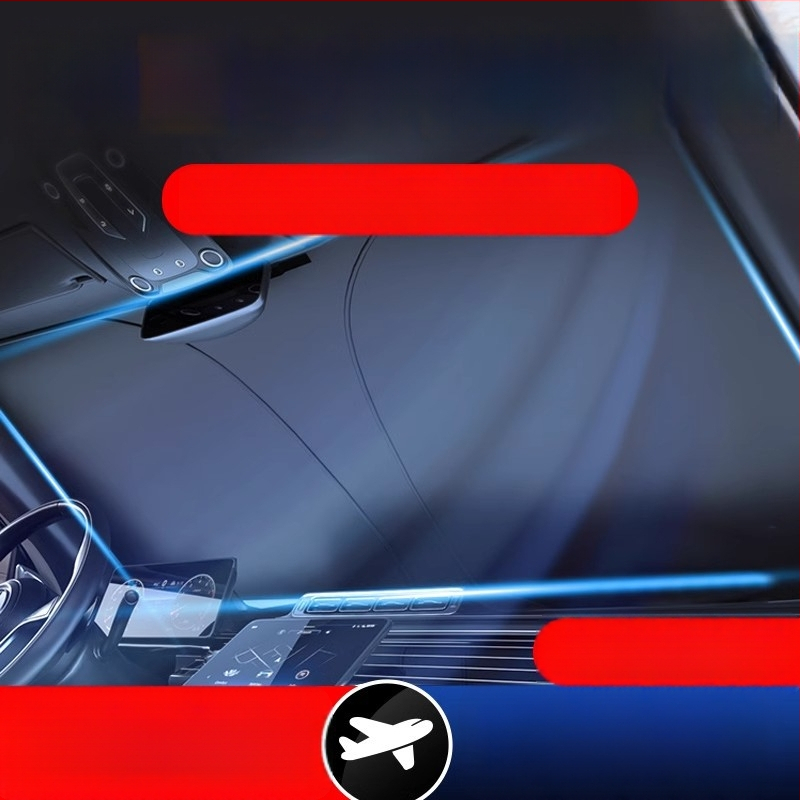 Parasolar auto pentru parbrizul frontal Honda – Material PC, retractabil, imprimare logo disponibilă, procesare personalizată