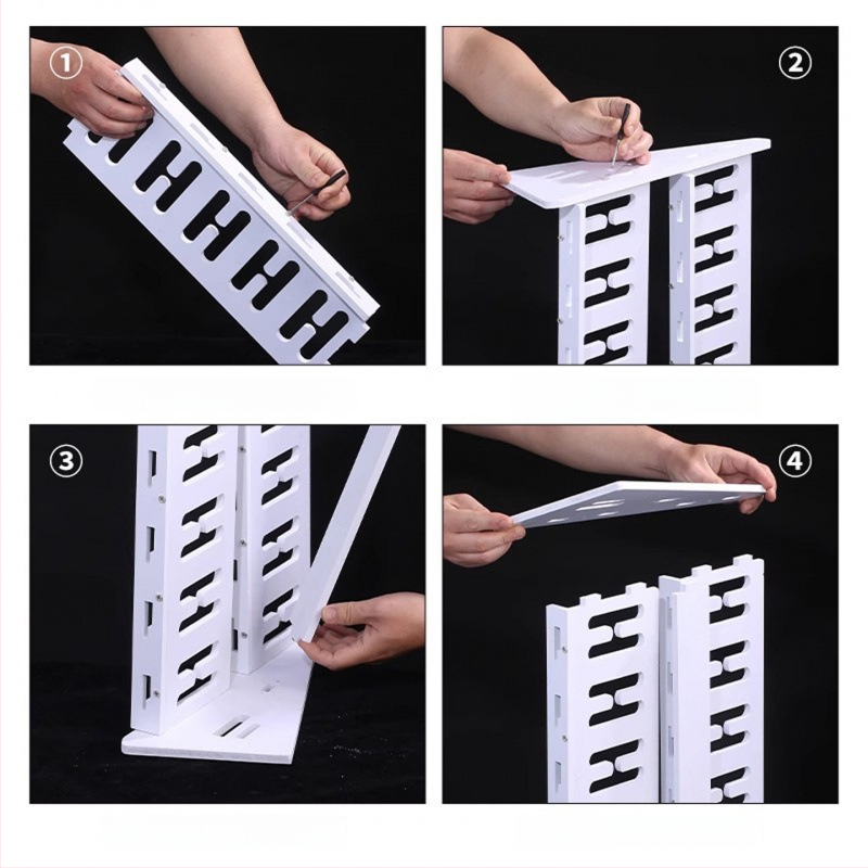 Телефонна стойка за настолно и подово закрепване, многопозиционна, PVC, прост стил, 3C сертифицирана