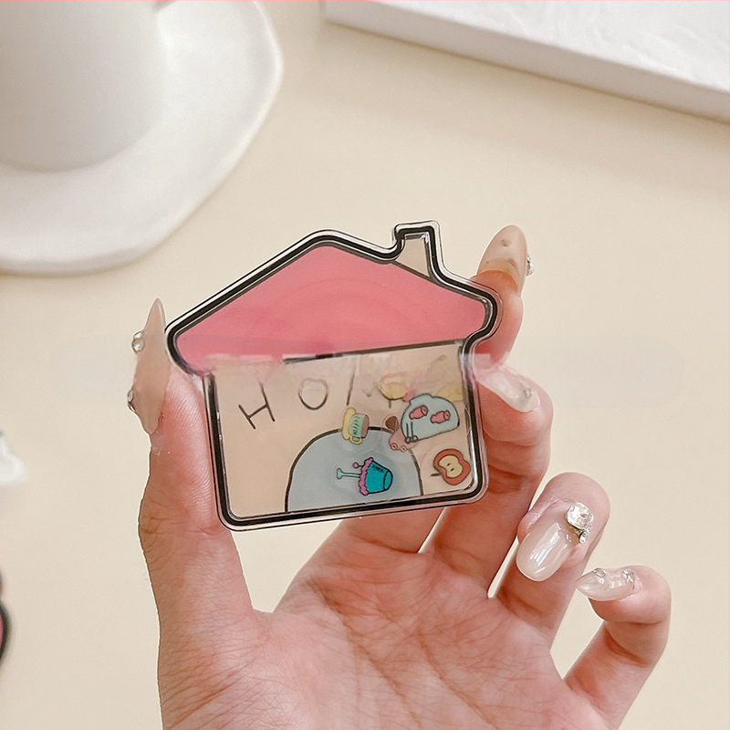 Lazy Stand za telefon – Plastika, Karikatura stil, Kompatibilan s kućištem iPhone, Marka 8888