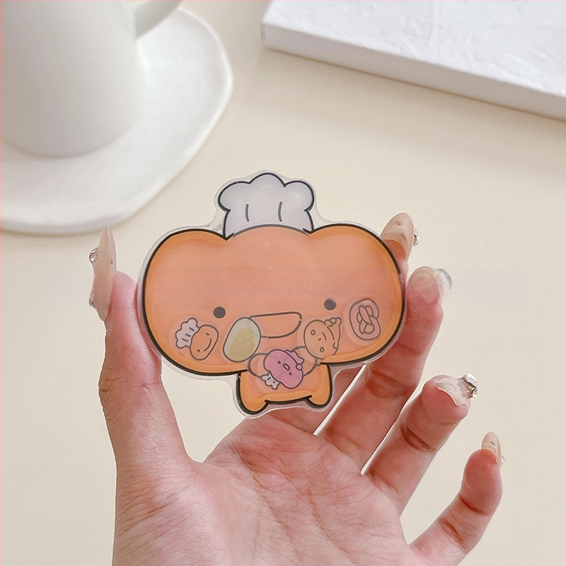 Lazy Stand za telefon – Plastika, Karikatura stil, Kompatibilan s kućištem iPhone, Marka 8888