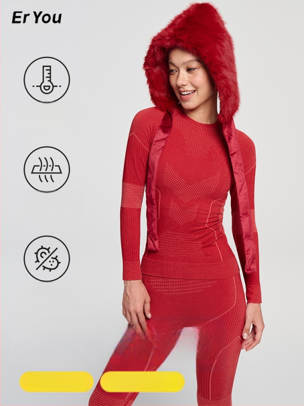 Sieviešu ātri žūstošs komplekts ziemai, pavasarim un rudenim: ātra žūšana, vēja izturība, mitruma vadīšana; audums – kokvilnas‑vilnas