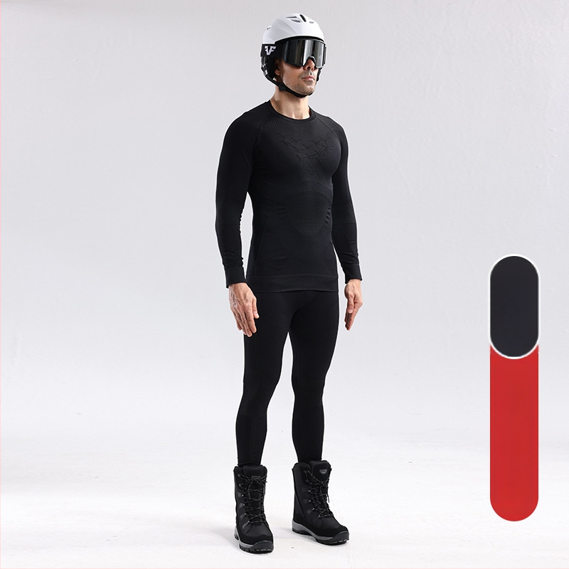 Unisex ziemas ātri žūstošs sporta komplekts — neilona audums, mitrumu vadība, saglabā siltumu