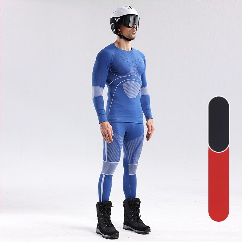 Unisex ziemas ātri žūstošs sporta komplekts — neilona audums, mitrumu vadība, saglabā siltumu