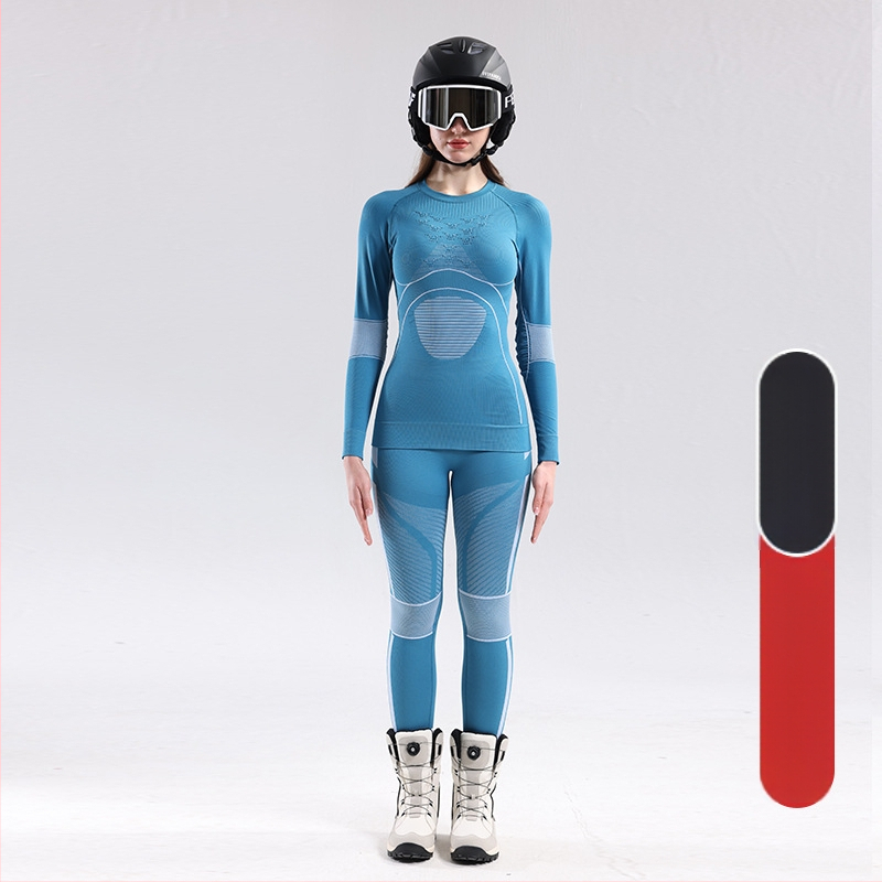 Unisex ziemas ātri žūstošs sporta komplekts — neilona audums, mitrumu vadība, saglabā siltumu