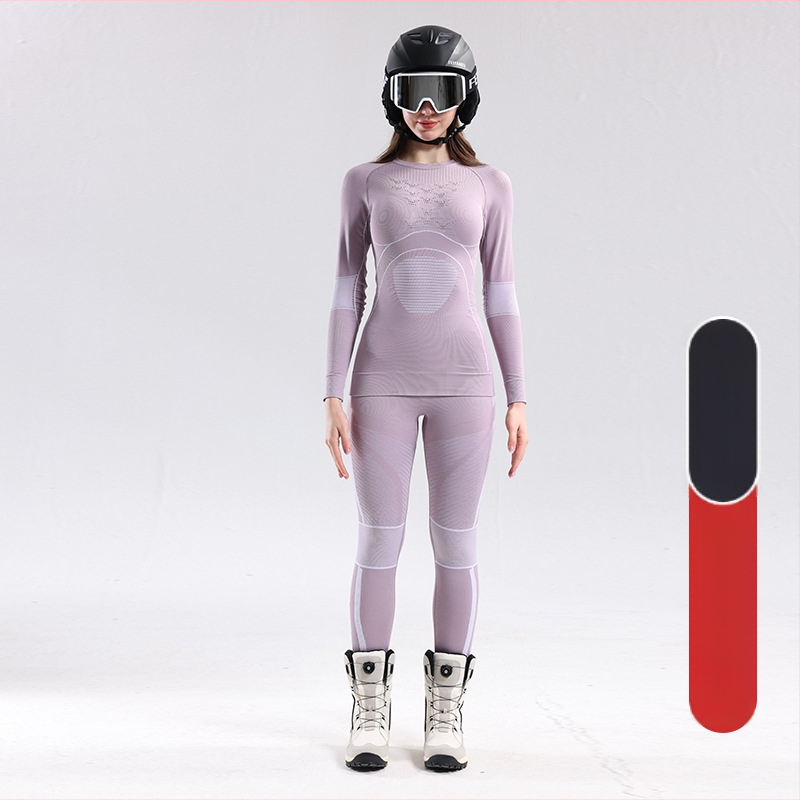 Unisex ziemas ātri žūstošs sporta komplekts — neilona audums, mitrumu vadība, saglabā siltumu