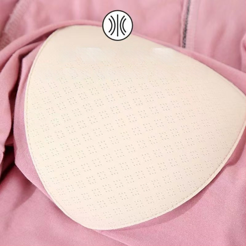 Νυχτερινό φόρεμα Modal με μακριά μανίκια και ενσωματωμένες cups στήθους, ένα κομμάτι, άνετη γραμμή, μήκος πάνω από το γόνατο